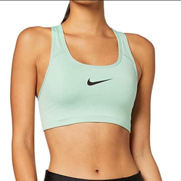 Nike Other - Nike Swoosh Dri-Fit Medium Support Sports Bra - Mint Green